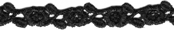 Art. 8020 Guipurespitze 11mm, schwarz